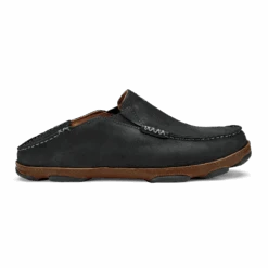 OluKai Moloā - Black / Toffee 10 OluKai Moloā - Black / Toffee -OluKai 10128 4033 002 M Moloa Black