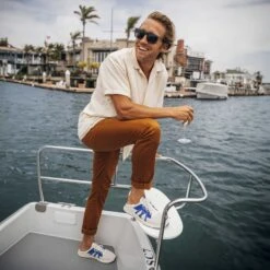 OluKai Holo - Bright White / Cobalt -OluKai 10513 WB5R 102 Holo