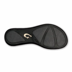 OluKai Ho‘ōpio - Petal Pink Metallic / Black -OluKai 20294 NK40 005 W Hoopio PepmBlk