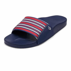 OluKai Kīpuni - Trench Blue / Stripe -OluKai 20508 DEZP AMZ W Kipuni Trench Blue Stripe
